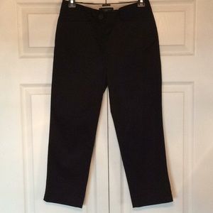 Talbots petite navy blue capris, size 0.